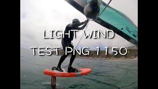 Light wind test - AXIS Pump and Glide 1150 - Wing Foil