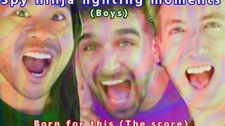 Spy ninja fighting moments  Music video Born for This-The Score  AmyJudielle 