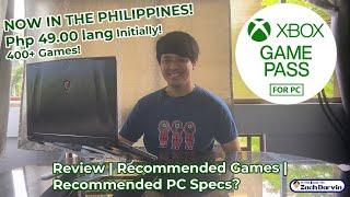 Xbox Game Pass PC now in the Philippines Mas SULIT kaysa sa PS Plus ng PS5? Recommended Specs