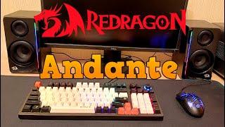 Компьютерные Bluetooth колонки 2.0 Redragon Andante RGB