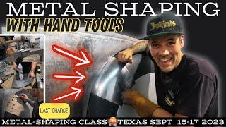 METAL SHAPING with ONLY Hand Tools STEP BY STEP How To Make Compound Curves EASIER THAN YOU THINK