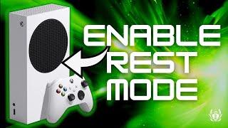 How to put Xbox Series S in REST mode 2023 How To Download Games While Xbox Series S Is Off