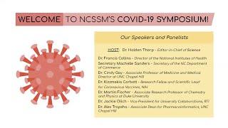 NCSSM COVID-19 Symposium