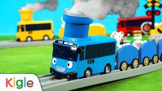 Truk Pengangkut Mobil Mainan Untuk Anak-anak  Permainan Kereta Mainan Pelangi  KigleTV Indonesia