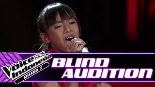 Vanisya - Shes Gone  Blind Auditions  The Voice Kids Indonesia Season 3 GTV 2018