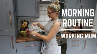 MORNING ROUTINE OF A WORKING MUM  HOW TO GET READY QUICKLY  ELLIE POLLY