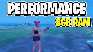 Performance Mode at 8GB of ram Fortnite Chapter 4 *GTX 1650 *