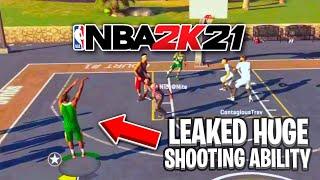 NBA 2K21 LEAKED HUGE SHOOTING ABILITY NEWS for PARK  MYCAREER & PRO-AM