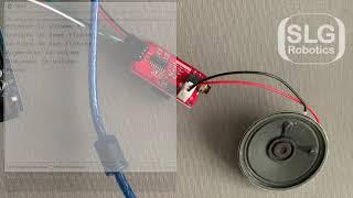 Lecteur MP3 UART avec lecteur carte TF et haut-parleur pour Arduino  code