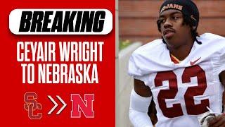 Nebraska lands commitment from USC CB transfer Ceyair Wright I Nebraska Huskers I GBR