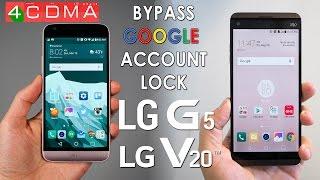 LG G5 V20 Bypass Google Account  Enable Unknown Source Method  Android 6.0.1