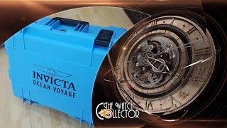 Invicta 8 & 50 slot Ocean Voyage Impact Resistant Watch Cases  Boxes   The Watch Collector