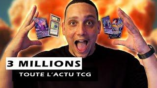 UNE CARTE A 3 MILLIONS  LACTU DU TCG