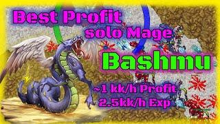 Best Profit for Solo mage - Bashmu 1kkh profit - Tibia 2021