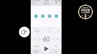 How I use the Tempo Metronome App