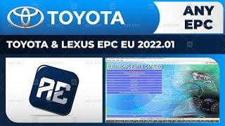 TOYOTA & LEXUS EPC EU 2022.01  PRESENTATION