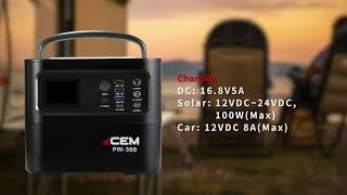 Best Portable Power Supply Stations - How to Choose Your Portable Power Supply Station?---CEM PW-300