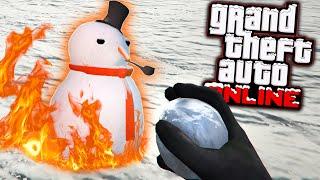 NON FARE QUESTO Con La NEVE  GTA 5 Online