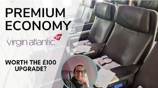 Premium Economy Virgin Flight Review Manchester to New York - Worth It?