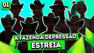 1º EP - A FAZENDA DEPRESSÃO CONHEÇA OS PARTICIPANTES DO REALITY  Diva Depressão