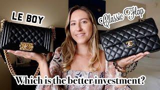 Chanel Small BOY BAG vs Small CLASSIC FLAP  Which is the better investmentbuy?