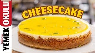 Cheesecake 101 Temel Cheesecake Tarifi  Limonlu Cheesecake