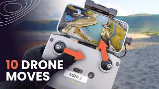 10 Cinematic DRONE Moves To Fly Like a PRO  DJI Mini 2 Tips For Beginners