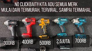 inikan yang kalian mau? adu semua merk impact wrench dari yg termurah sampai termahal makita vs apr