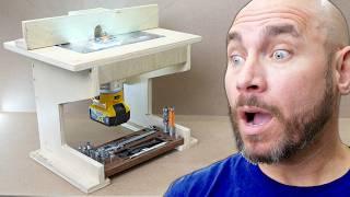 Mini Router Table a Beginner Can Build and Get Pro Results