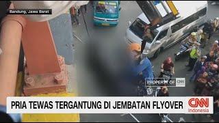 Pria Tewas Tergantung di Jembatan Flyover