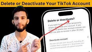 How to Delete TikTok Account Permanently  TikTok Account Ko Delete Karne Ka Tarika