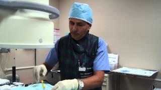 Dr. Ashraf Hanna perform Radiofrequency Ablation SI of the Sacroiliac Joint