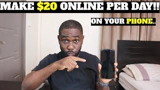 How To Make $20 Daily With YOUR PHONE Make Money On Your Phone in 2023