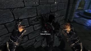 Skyrim - Unbound Dremora bro makes Ancano his bitch