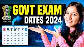 Want a Govt Job?  Dont Miss THESE Government Exams in 2024   Last Dates