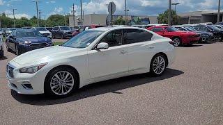 USED 2021 INFINITI Q50 3.0T LUXE RWD at INFINITI of Tampa USED #CIT240336A