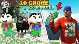 GTA 5  Shinchan & Pinchan Spend ₹ 10 Crore in *10 Minutes* With Franklin GTA 5 mods