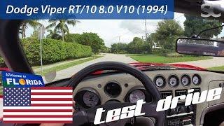 Dodge Viper RT10 8.0 V10 1994 - POV Test Drive in Florida USA