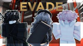 HILARIOUS EVADE VC MOMENTS  Roblox Funny Moments