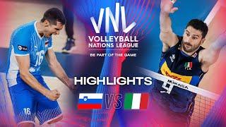  SLO vs.  ITA - Highlights  Week 3  Mens VNL 2024