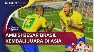 Jelang Laga Brasil Vs Serbia Tekad Brasil Ulangi Kejayaan 2002 di Asia