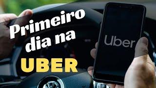  Meu Primeiro Dia na Uber Dicas e Ganhos - 1° Dia  Segunda-Feira