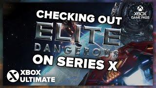 Series X Elite Dangerous 4K Gameplay Highlights