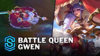 Battle Queen Gwen Skin Spotlight - Pre-Release - PBE Preview - League of Legends