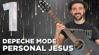 Kompletter Song - Personal Jesus von Depeche Mode auf der Gitarre lernen - Teil 1