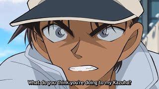 What do you think youre doing to my Kazuha? - Heiji
