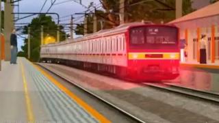Perlintasan Kereta Api Jabodetabek  Trainz Simulator Indonesia