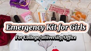 Emergency Kit For Girls‍️ Must Have in Girls Bag  CollegeUniversiryOffice girls must have