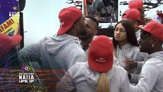 Day 39 Things get heated between Deji and Groovy – BBNaija  Big Brother Level Up  Africa Magic