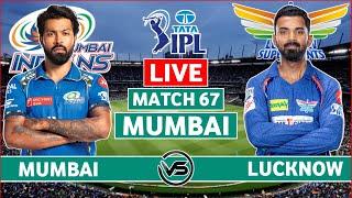 Mumbai Indians v Lucknow Super Giants Live Scores  MI v LSG Live Scores & Commentary  Last 8 Overs